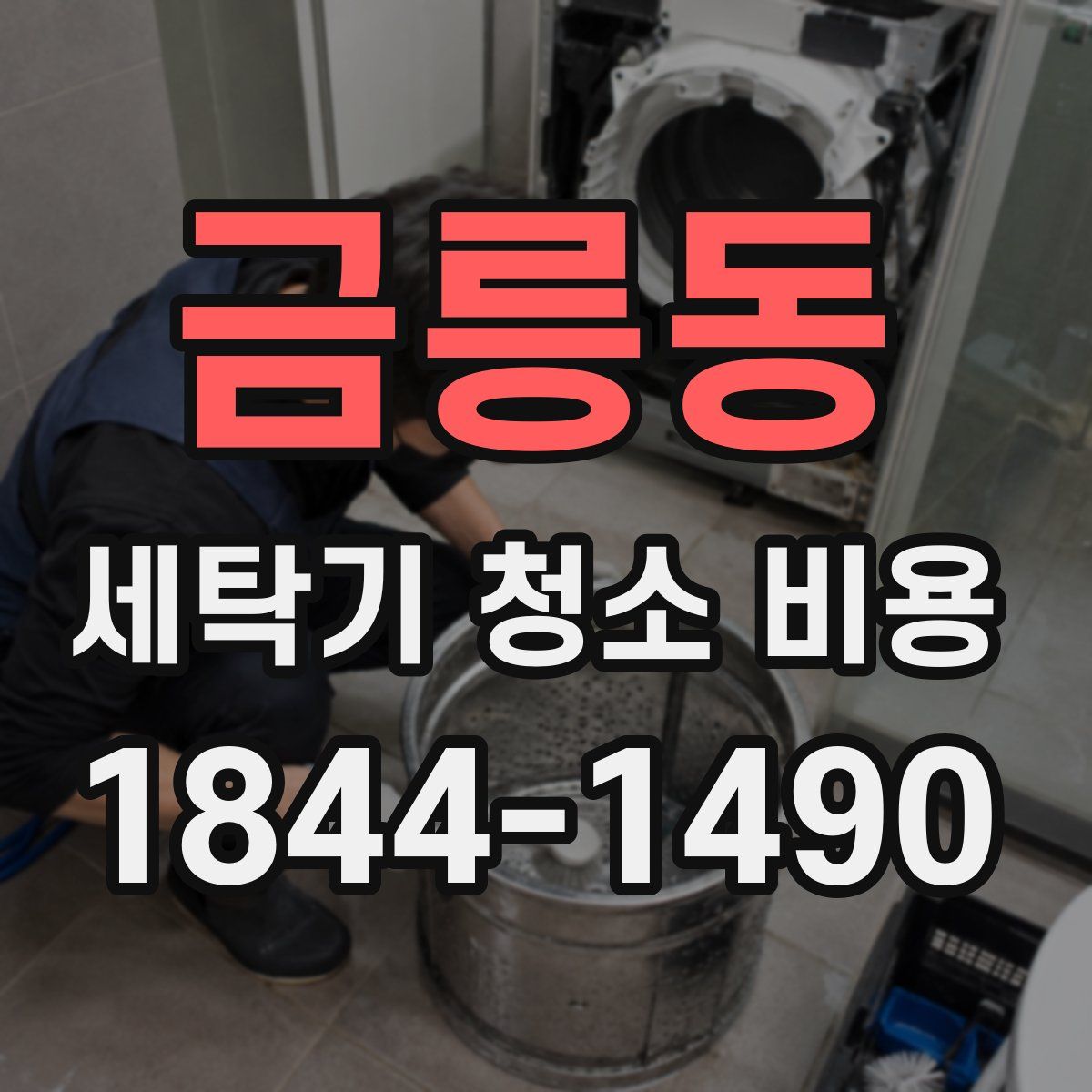 금릉동 세탁기 청소 비용