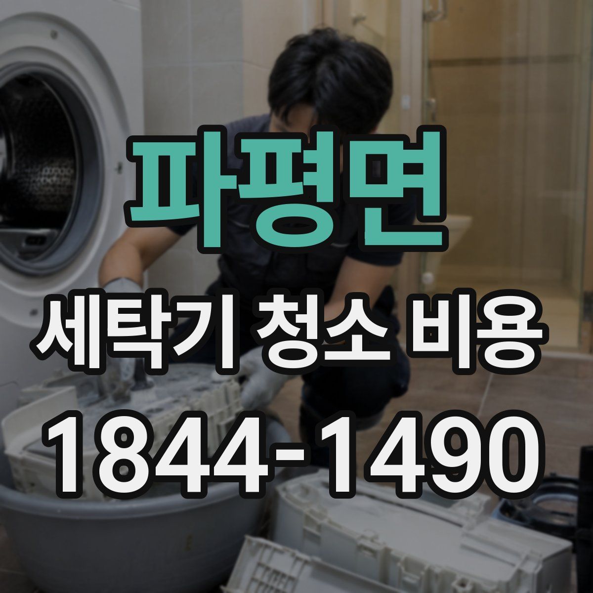 파평면 세탁기 청소 비용