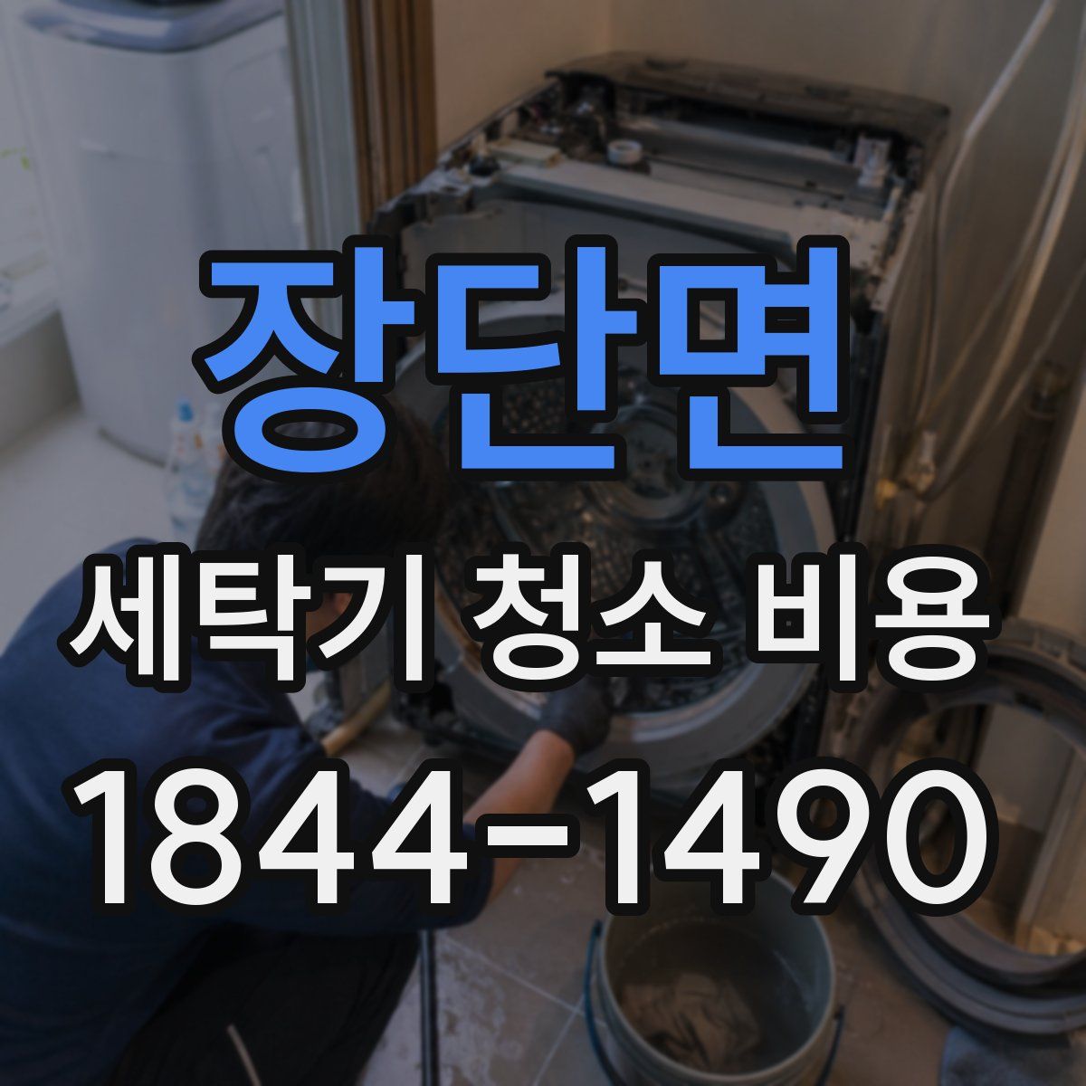 장단면 세탁기 청소 비용