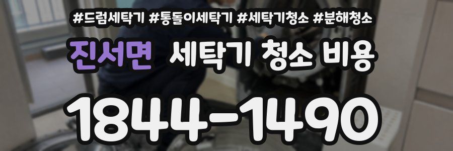 진서면 세탁기 청소 비용