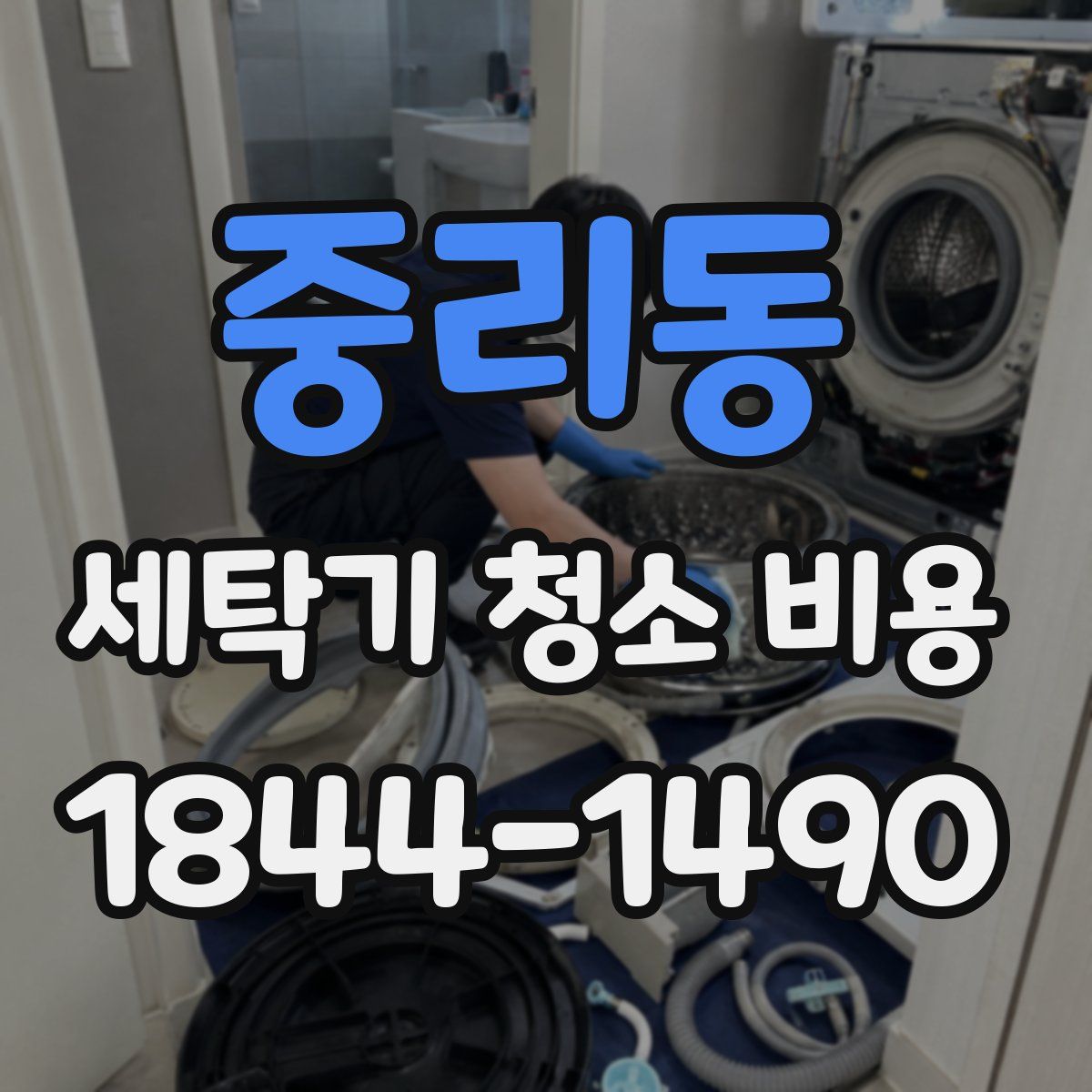 중리동 세탁기 청소 비용