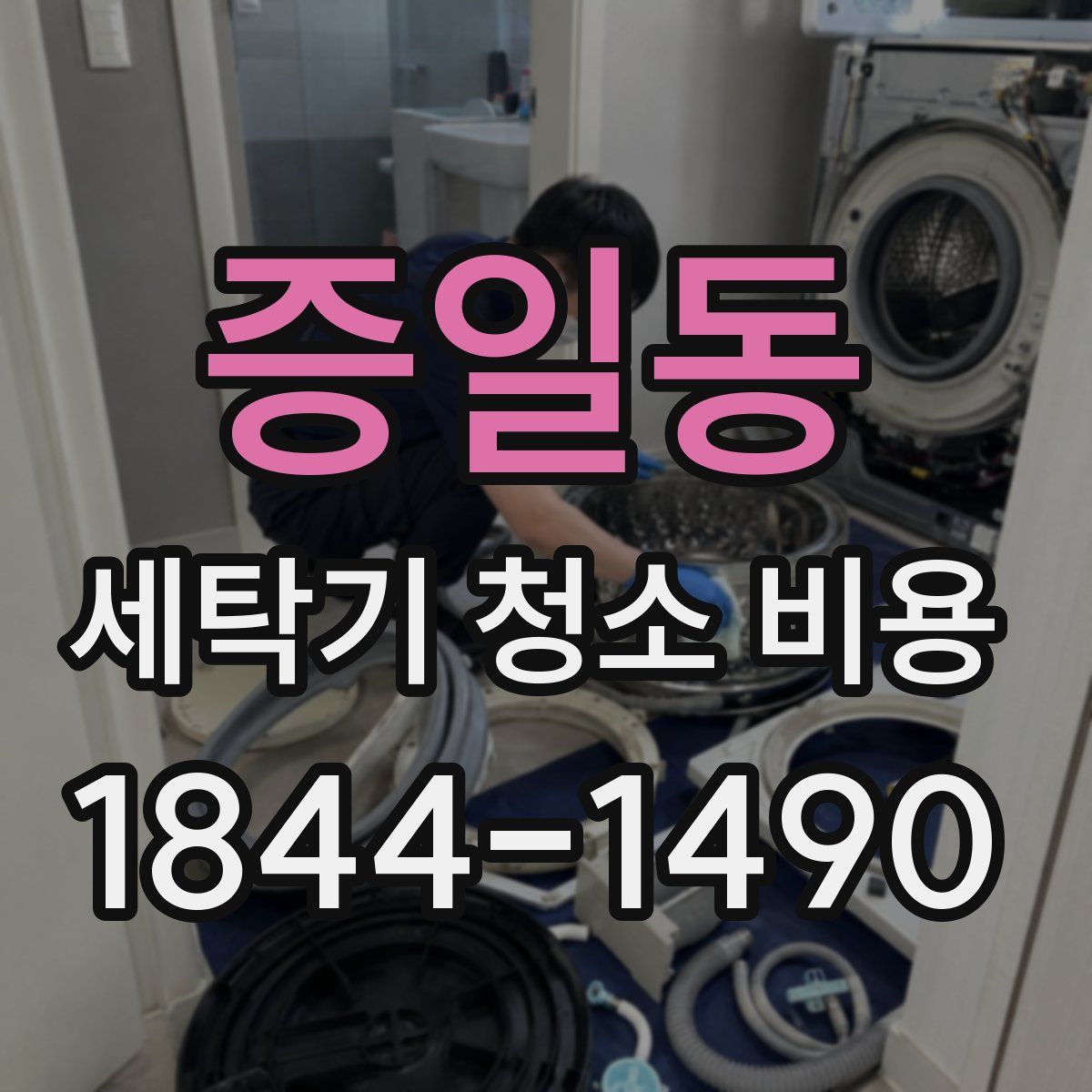 증일동 세탁기 청소 비용