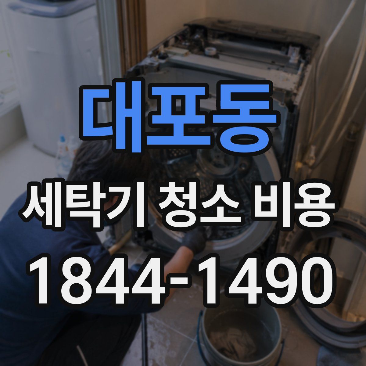 대포동 세탁기 청소 비용