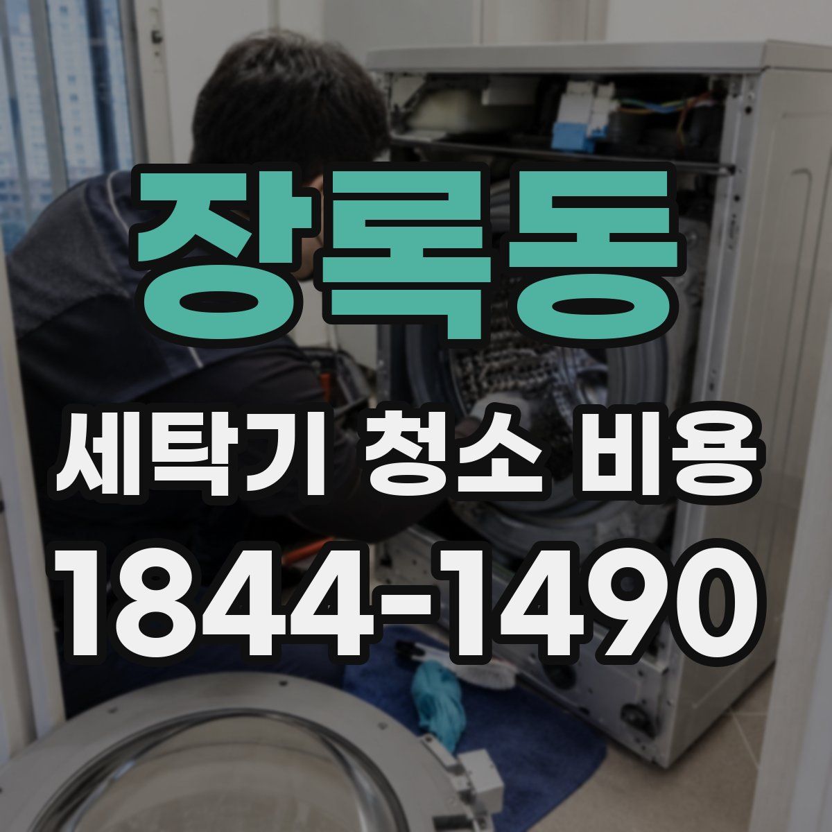 장록동 세탁기 청소 비용