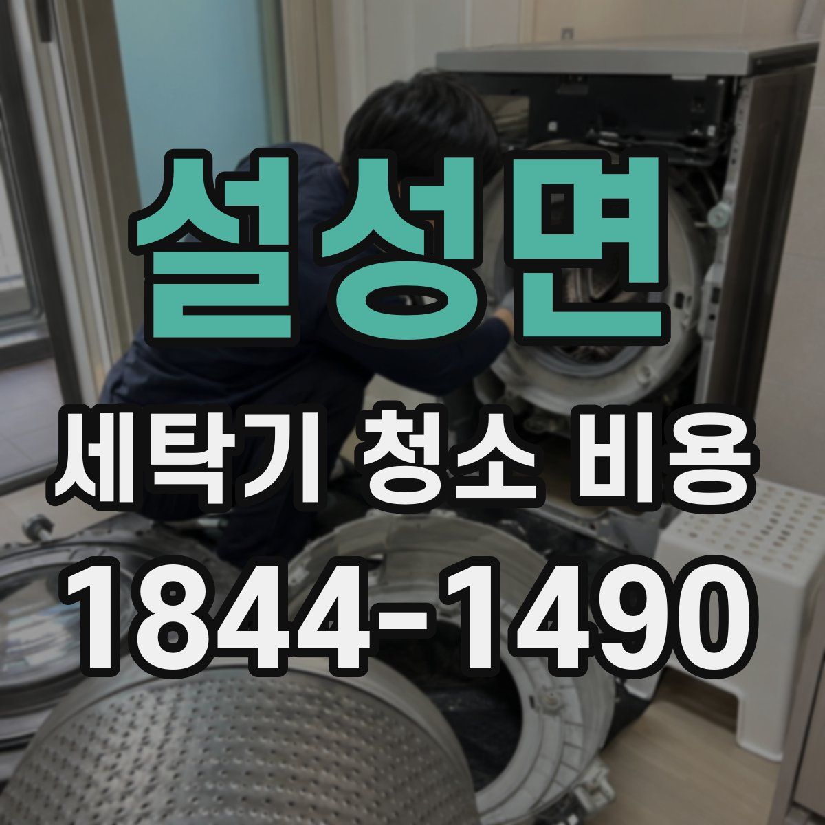 설성면 세탁기 청소 비용
