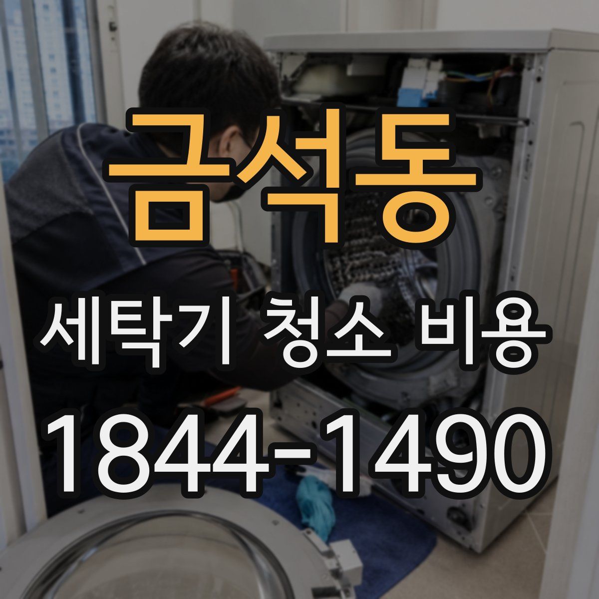 금석동 세탁기 청소 비용