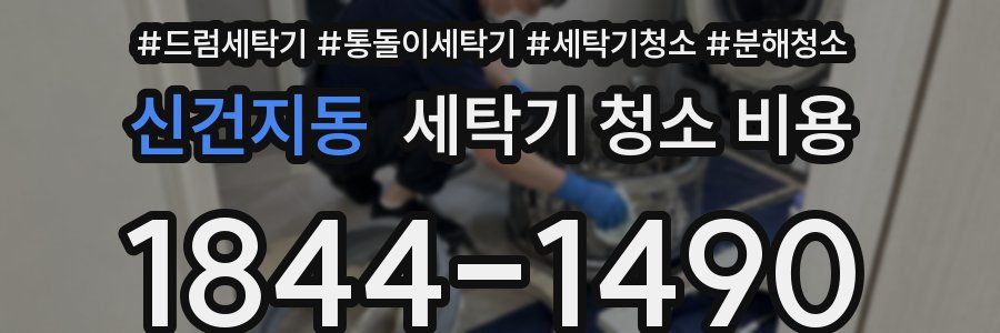 신건지동 세탁기 청소 비용