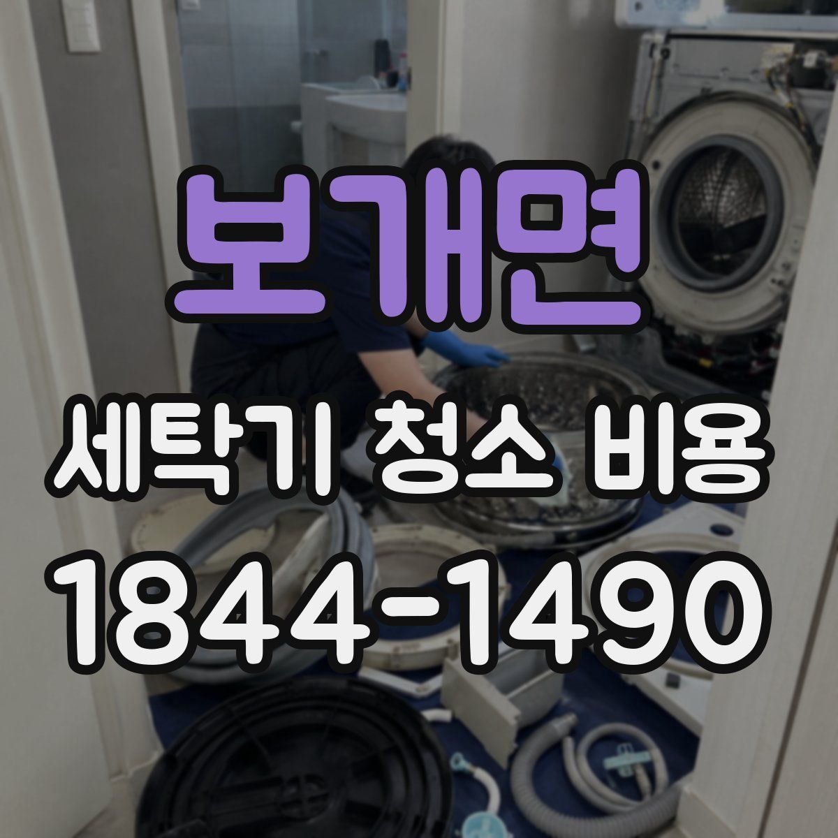 보개면 세탁기 청소 비용