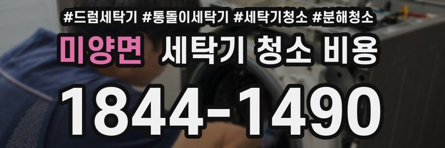 미양면 세탁기 청소 비용