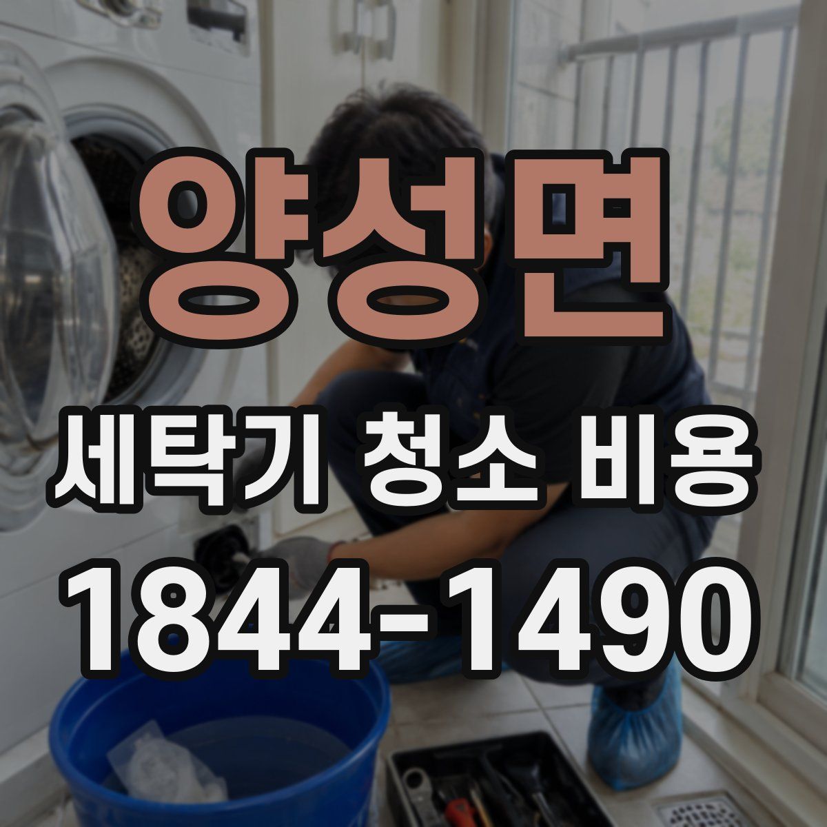 양성면 세탁기 청소 비용