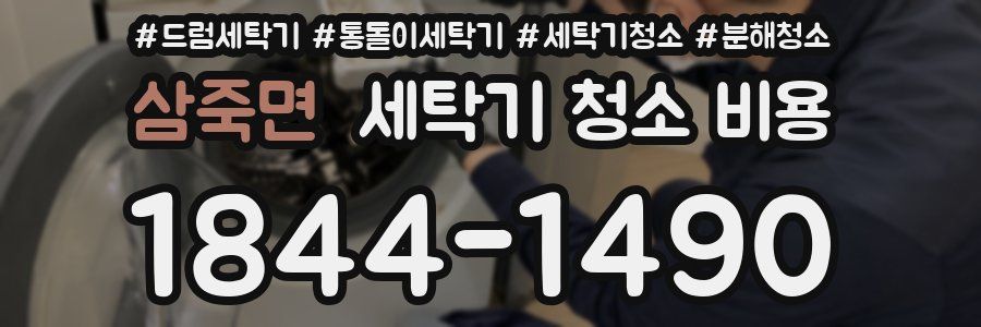 삼죽면 세탁기 청소 비용