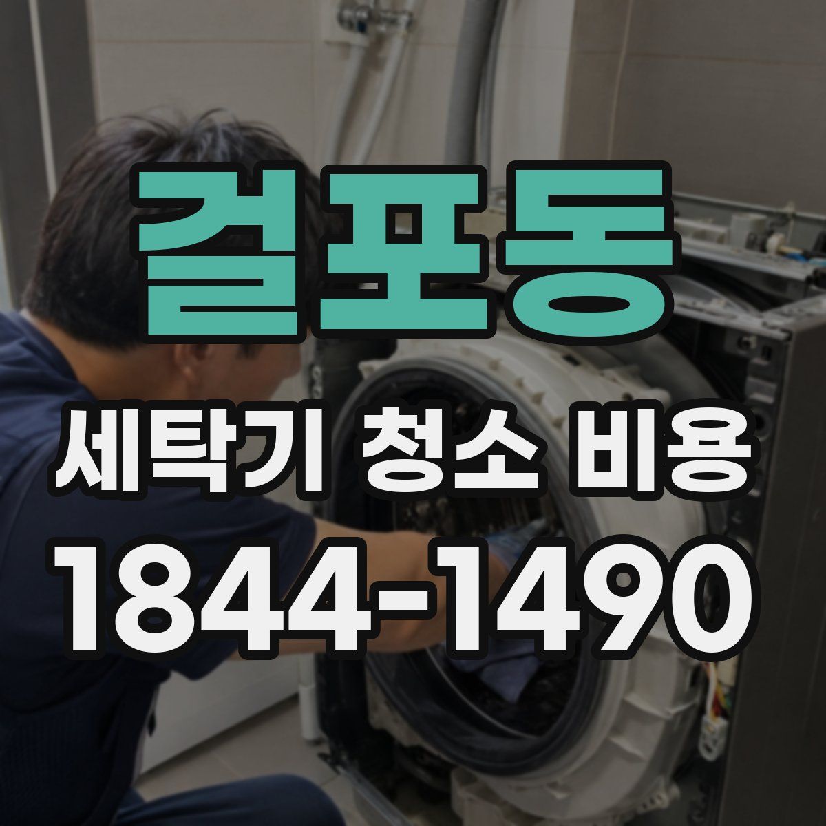 걸포동 세탁기 청소 비용