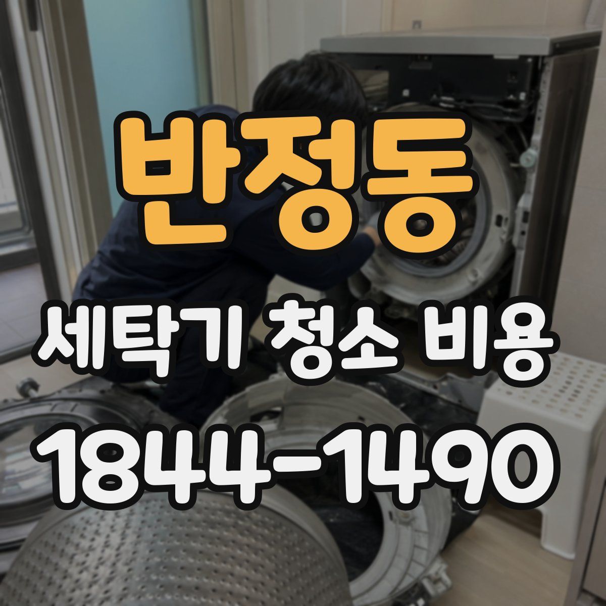 반정동 세탁기 청소 비용