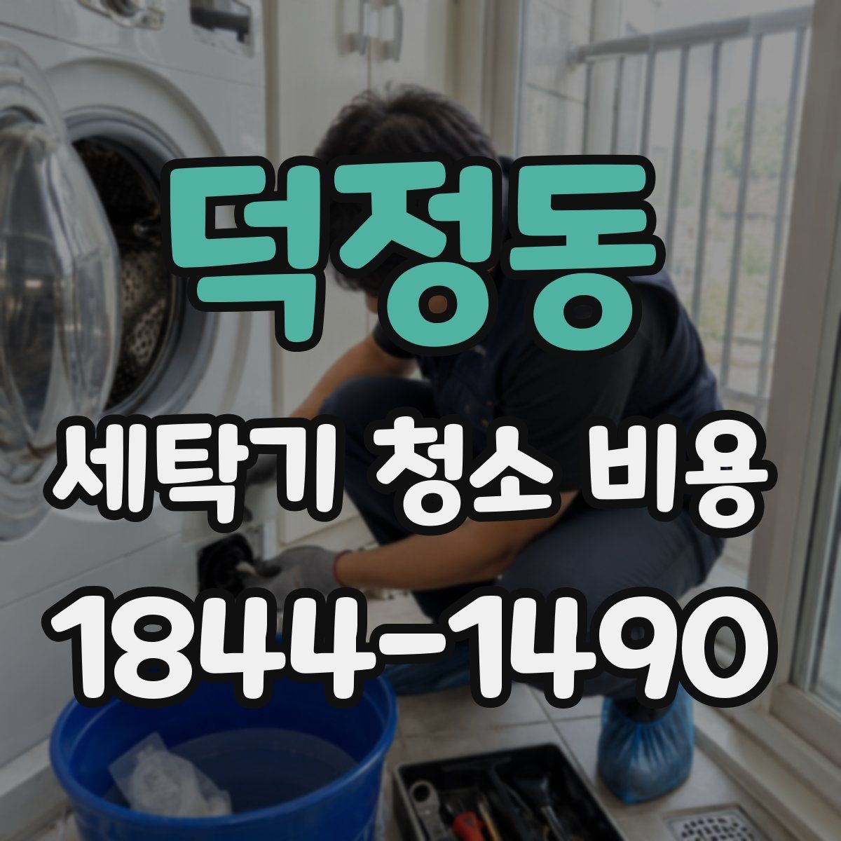 덕정동 세탁기 청소 비용