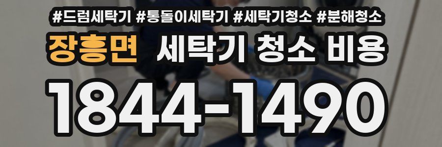 장흥면 세탁기 청소 비용