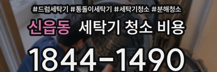 신읍동 세탁기 청소 비용