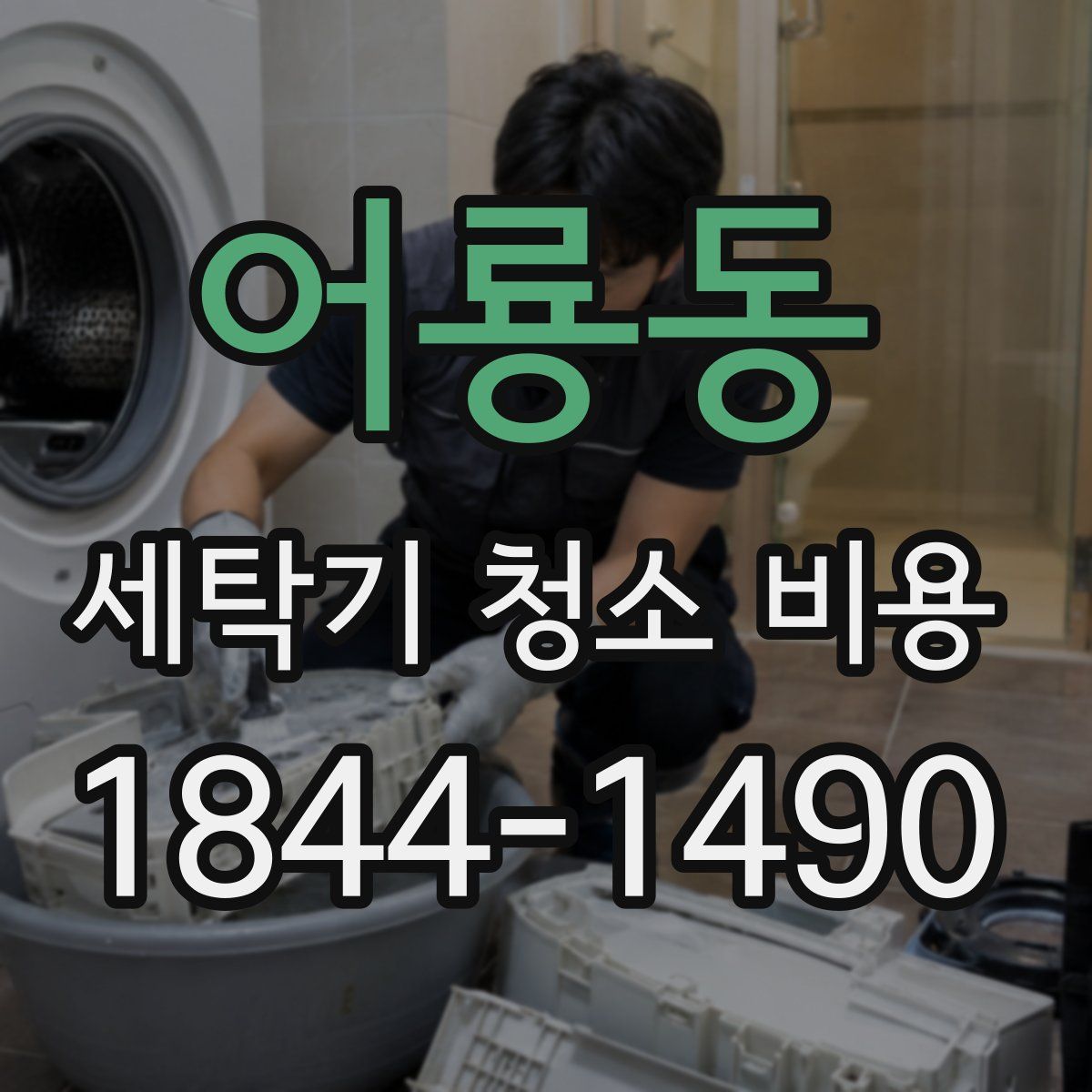 어룡동 세탁기 청소 비용
