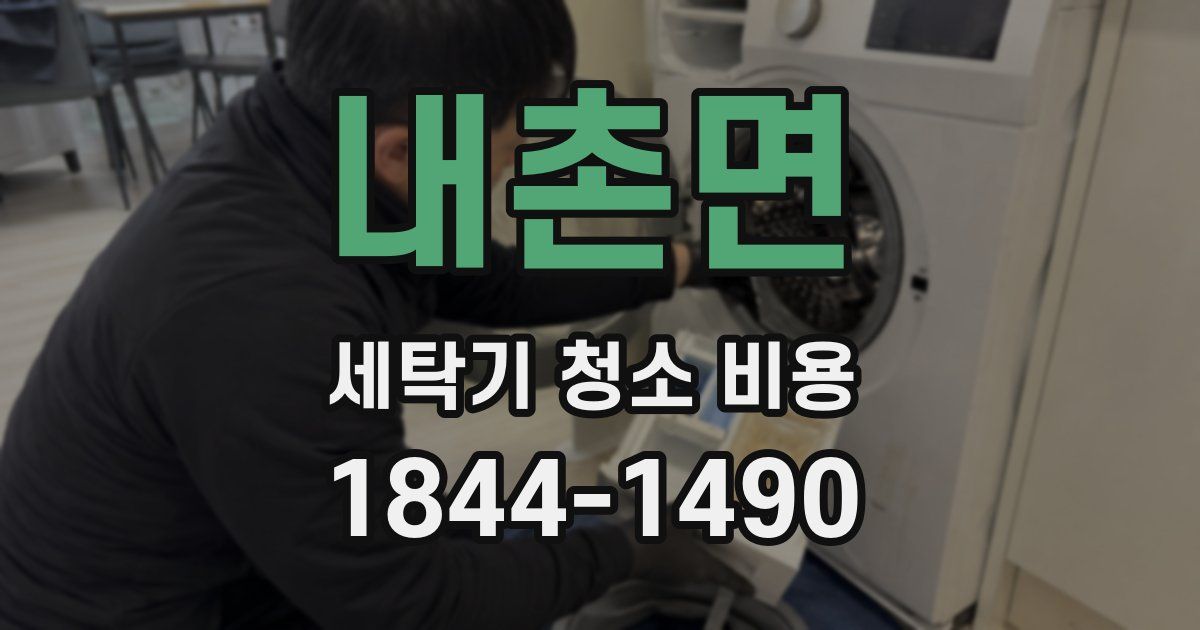 내촌면 세탁기 청소 비용