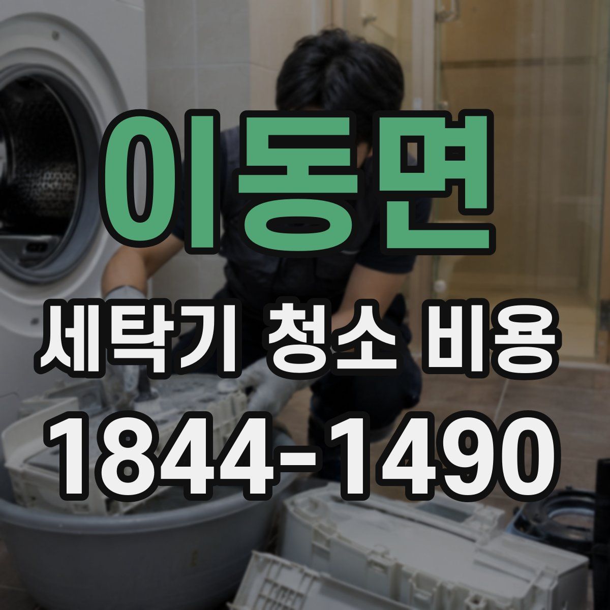 이동면 세탁기 청소 비용