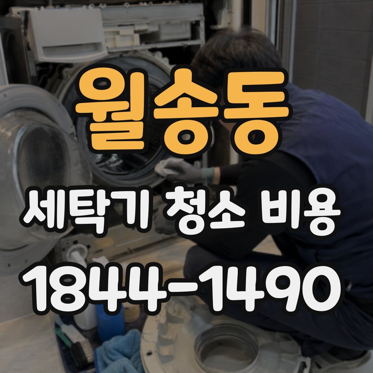 월송동 세탁기 청소 비용