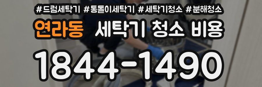 연라동 세탁기 청소 비용
