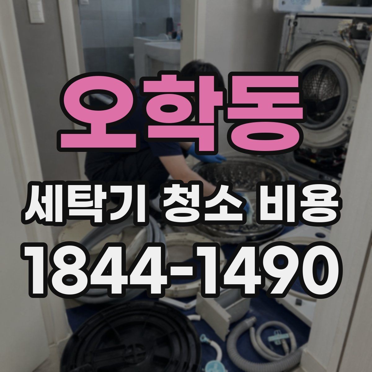 오학동 세탁기 청소 비용 분해청소와 일반청소의 차이를 알아보기
