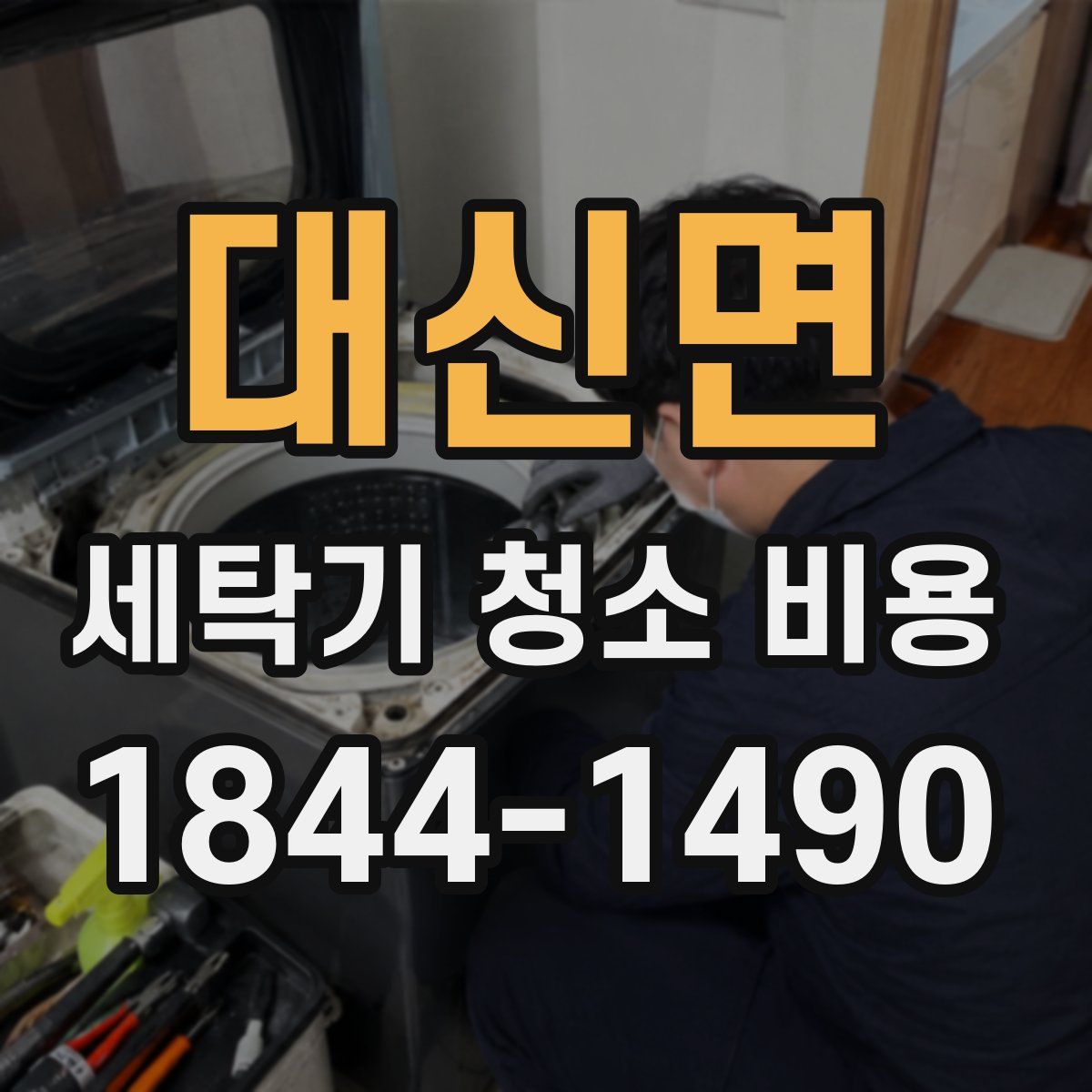 대신면 세탁기 청소 비용