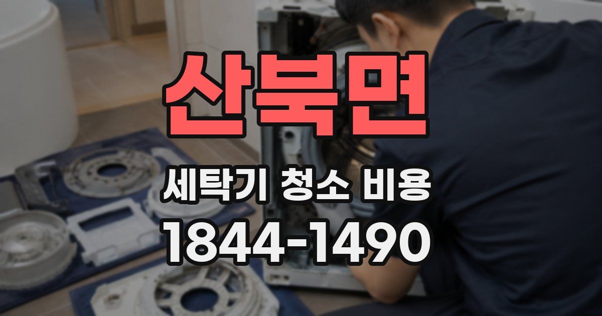 산북면 세탁기 청소 비용
