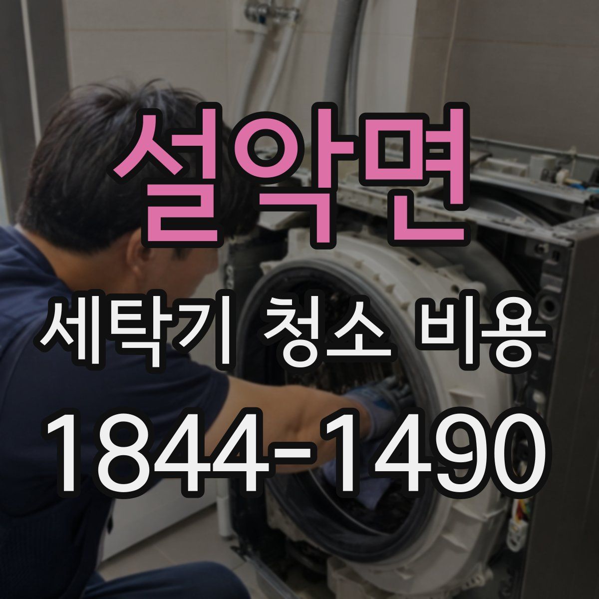 설악면 세탁기 청소 비용