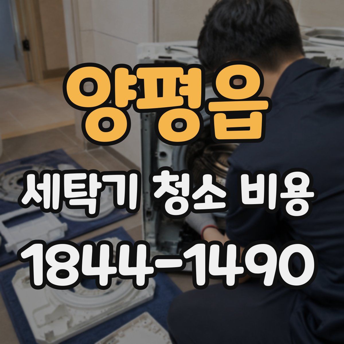 양평읍 세탁기 청소 비용