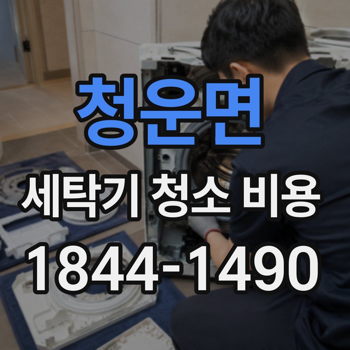 청운면 세탁기 청소 비용