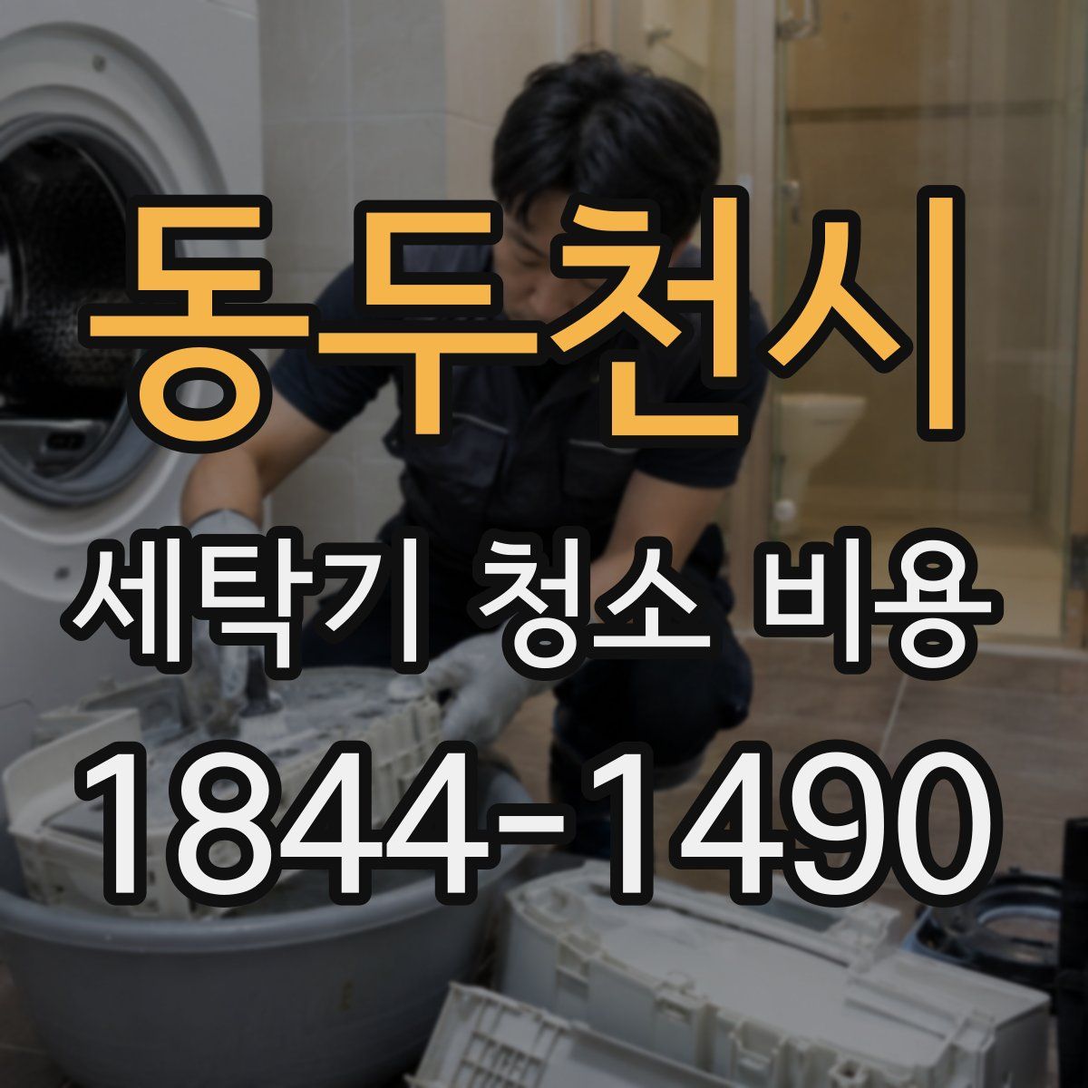 동두천시 세탁기 청소 비용
