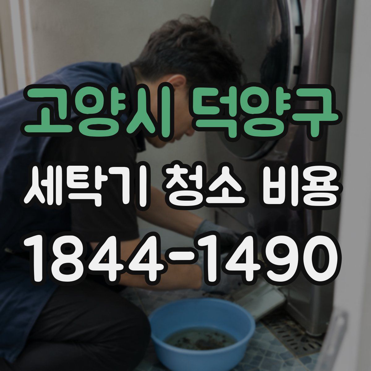 고양시 덕양구 세탁기 청소 비용