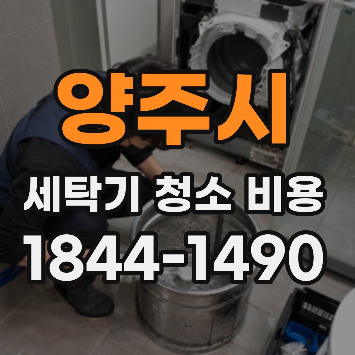 양주시 세탁기 청소 비용