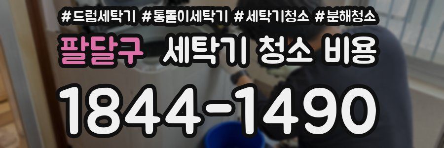 팔달구 세탁기 청소 비용