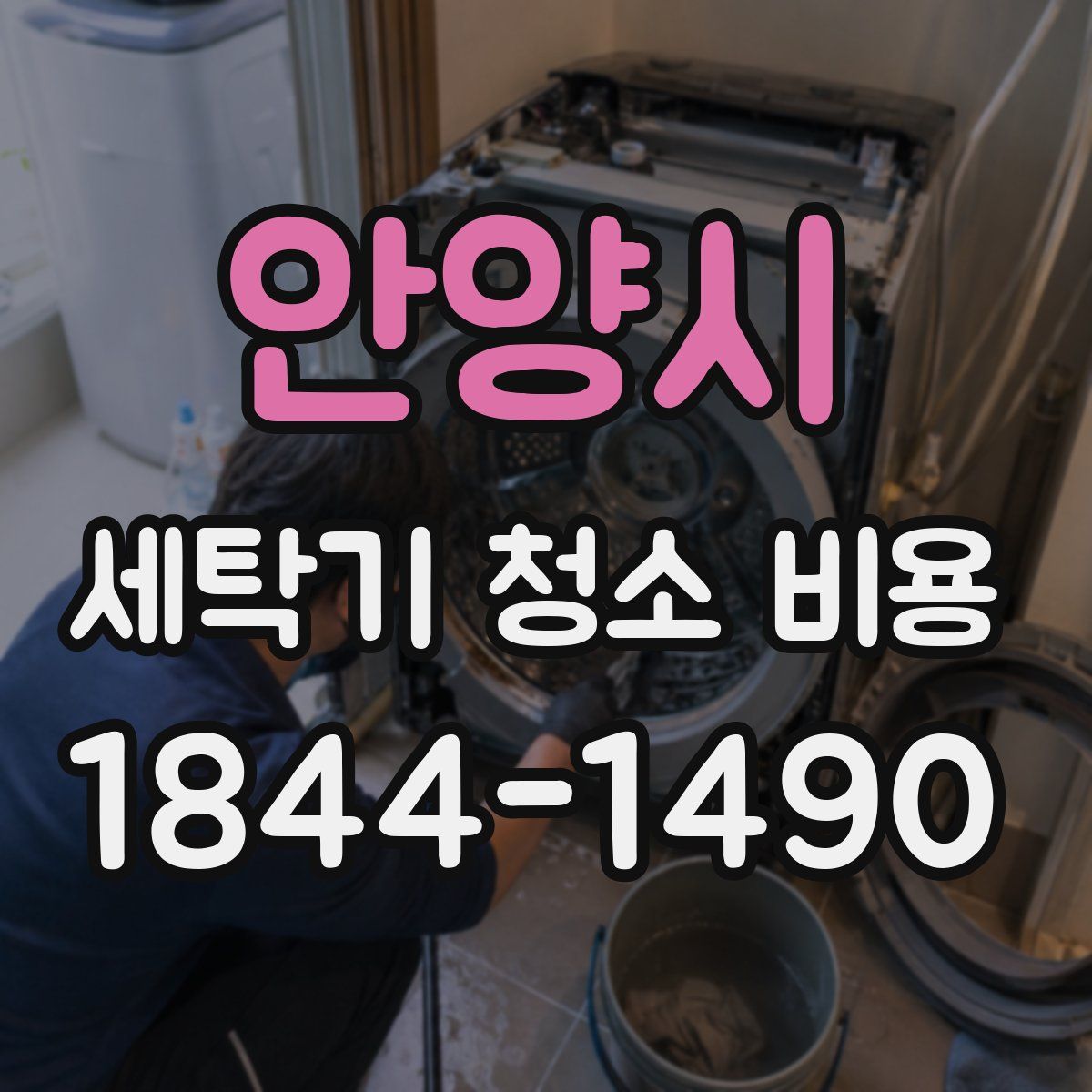 안양시 세탁기 청소 비용