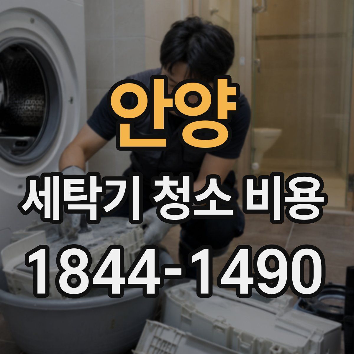 안양 세탁기 청소 비용