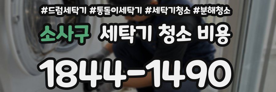 소사구 세탁기 청소 비용