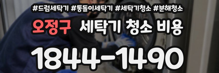 오정구 세탁기 청소 비용