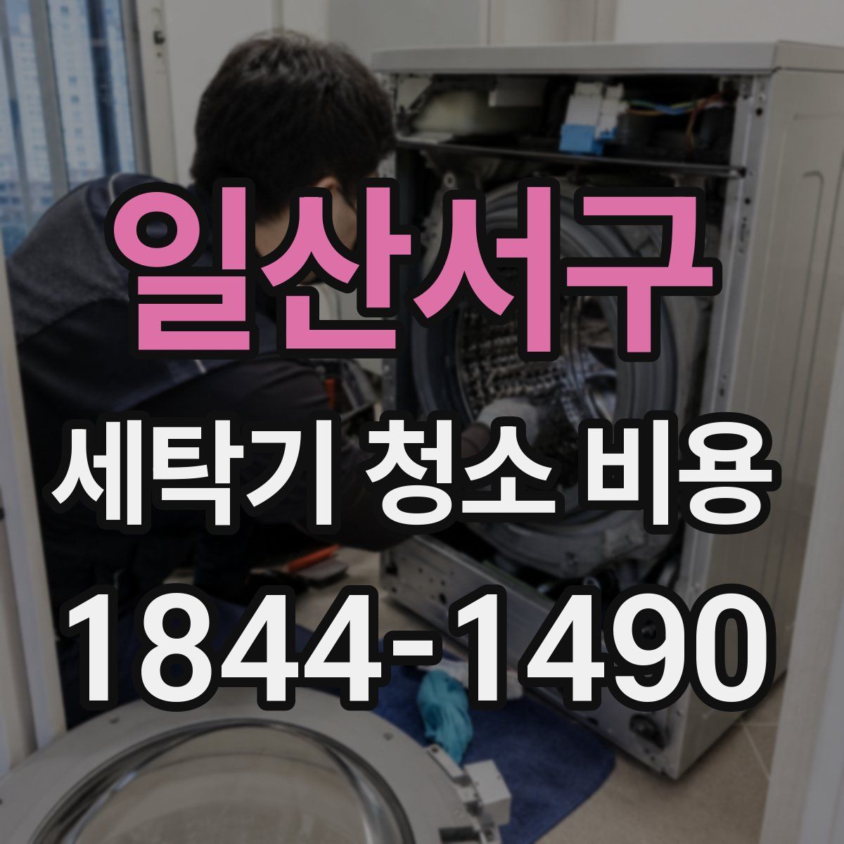 일산서구 세탁기 청소 비용