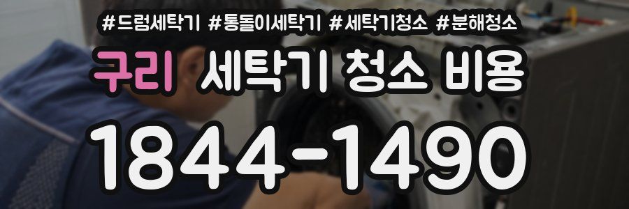 구리 세탁기 청소 비용