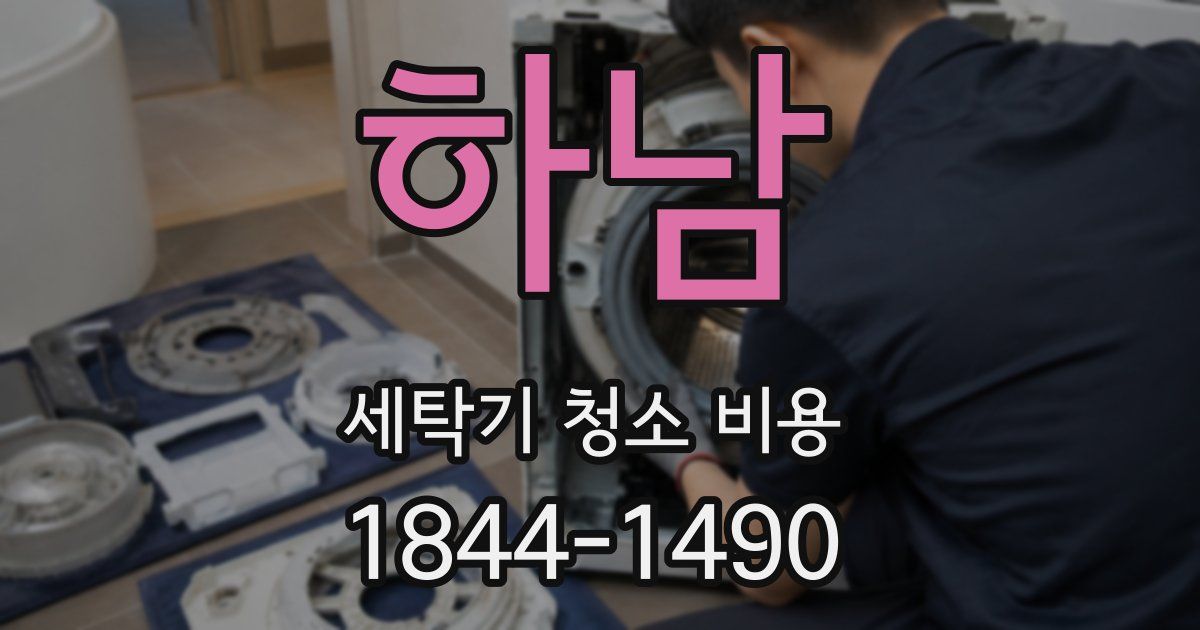 하남 세탁기 청소 비용