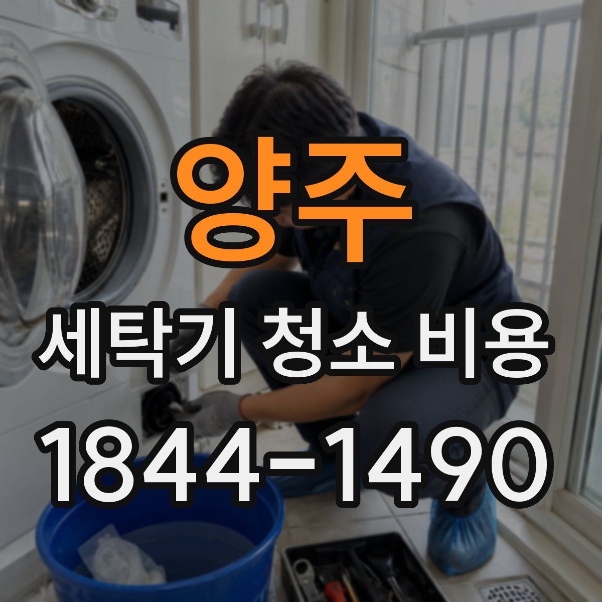 양주 세탁기 청소 비용