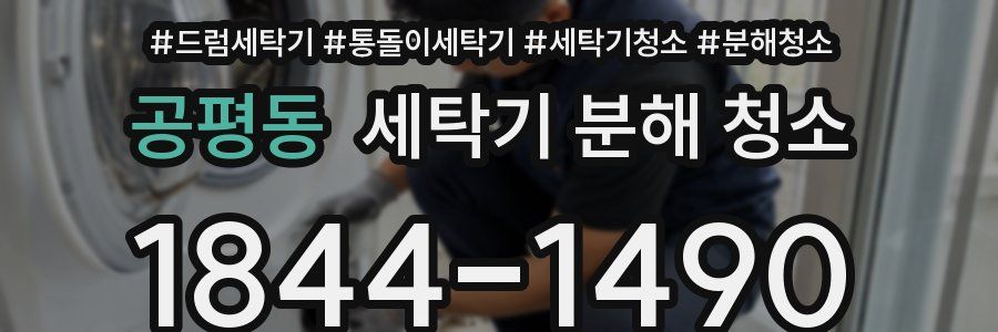 공평동 세탁기 분해 청소