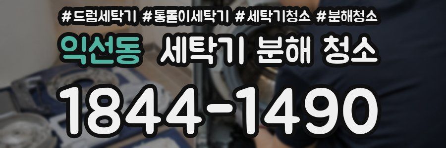 익선동 세탁기 분해 청소
