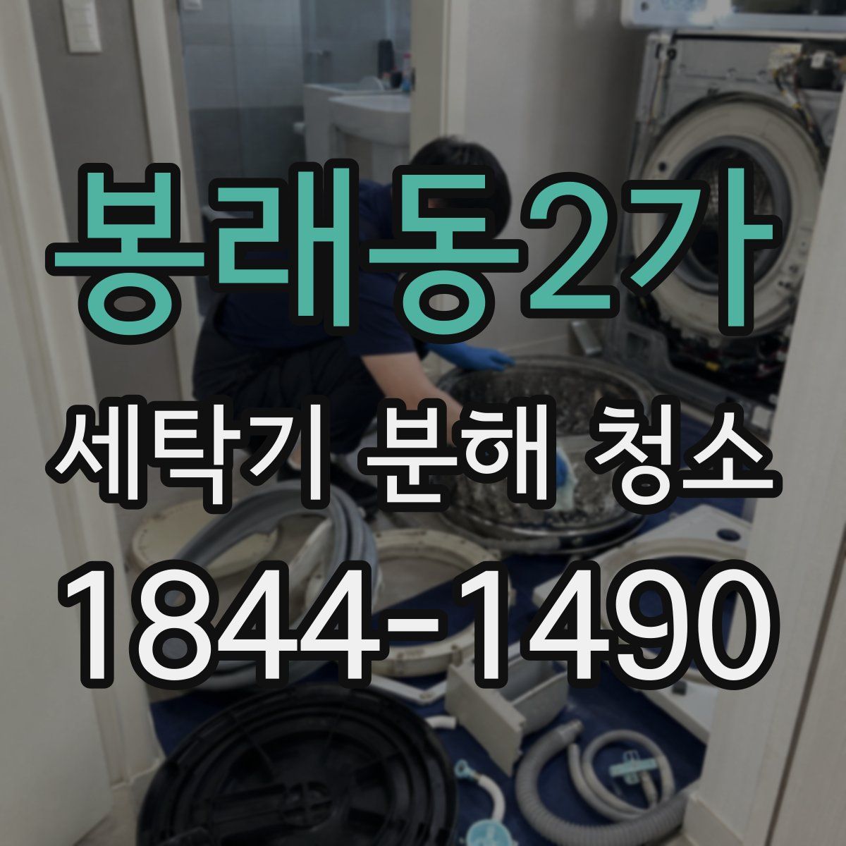 봉래동2가 세탁기 분해 청소