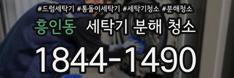 흥인동 세탁기 분해 청소