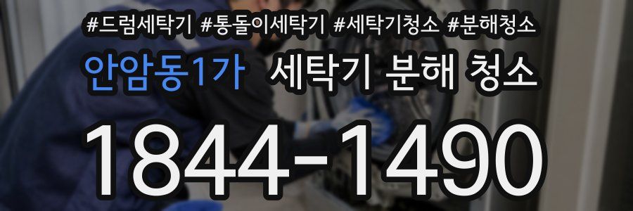 안암동1가 세탁기 분해 청소