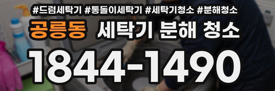 공릉동 세탁기 분해 청소
