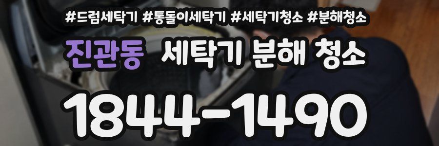 진관동 세탁기 분해 청소